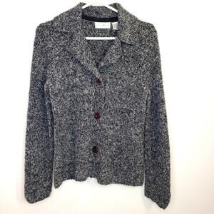 Preswick & Moore Wool Blend Button Up Cardigan Small